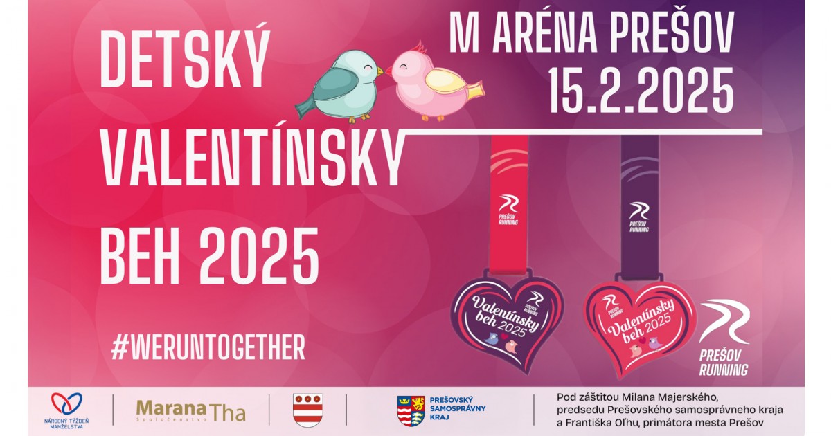 Detský Valentínsky beh