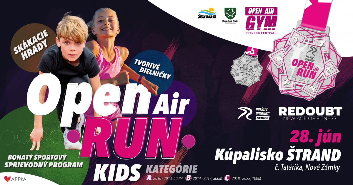 Open Air Run - detské behy