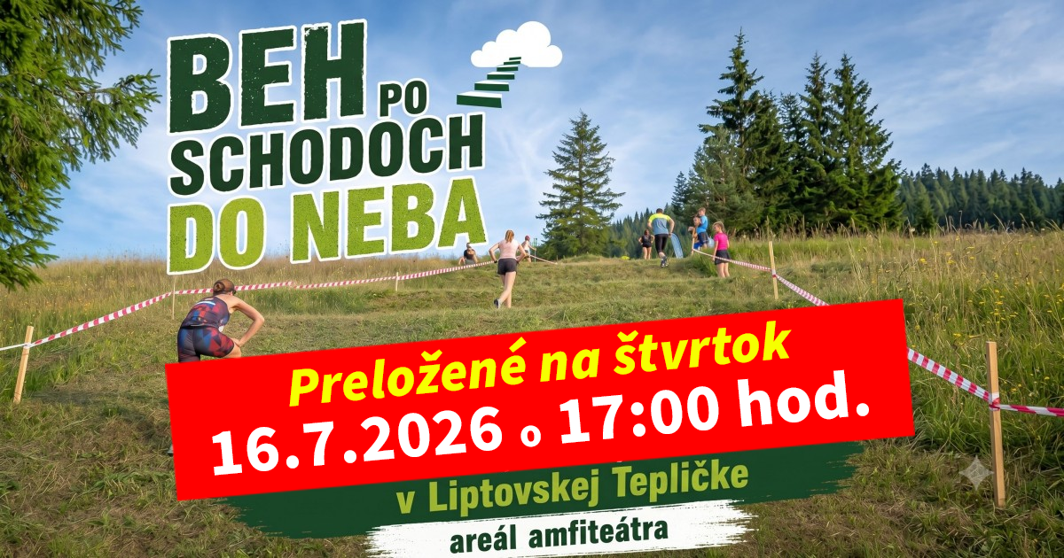 Beh po schodoch do neba 2026