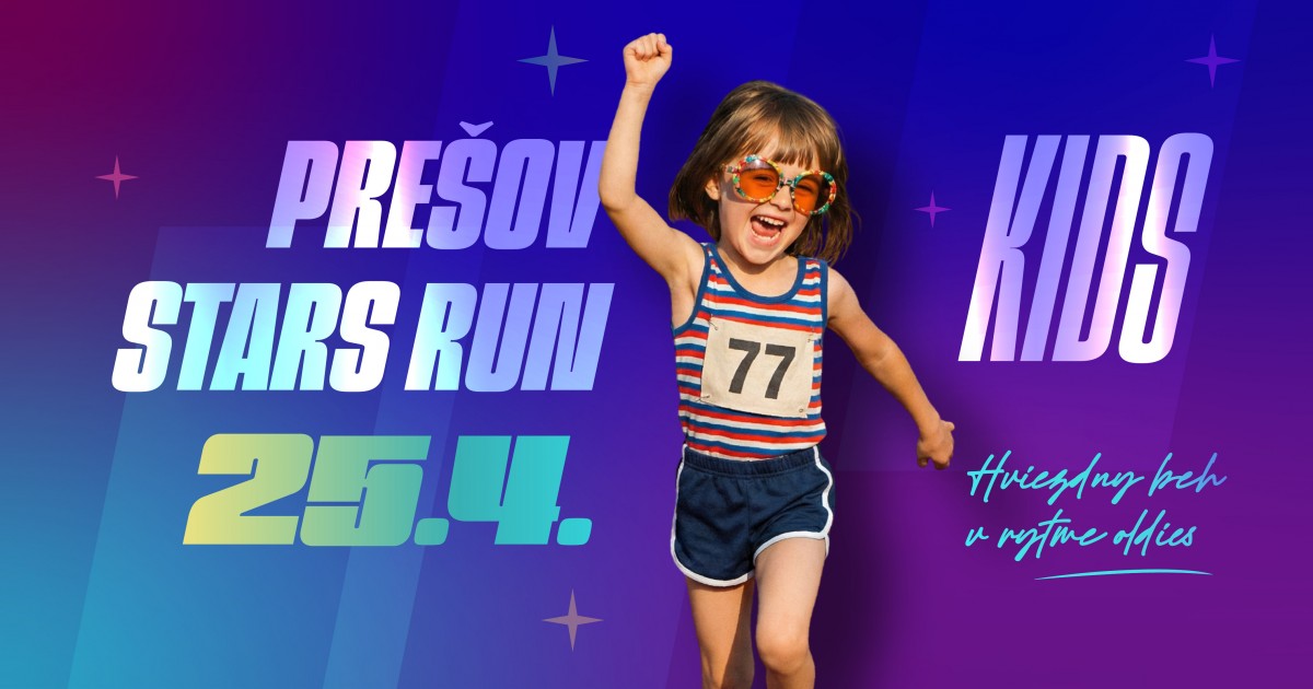 Prešov Stars Run - detské behy
