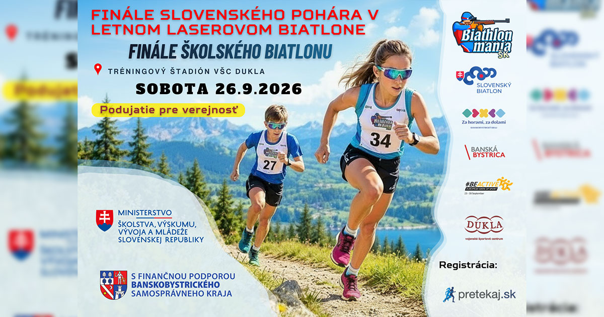 Finále školského biatlonu Mesta Banská Bystrica