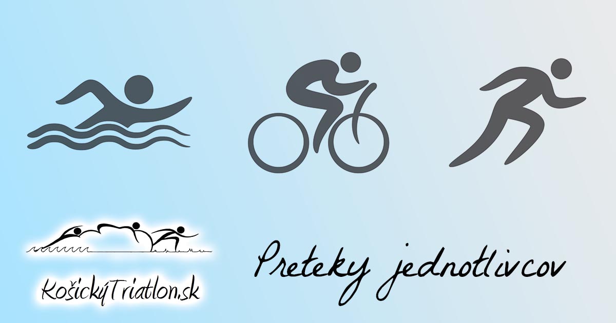 Košický triatlon 2018 - jednotlivci