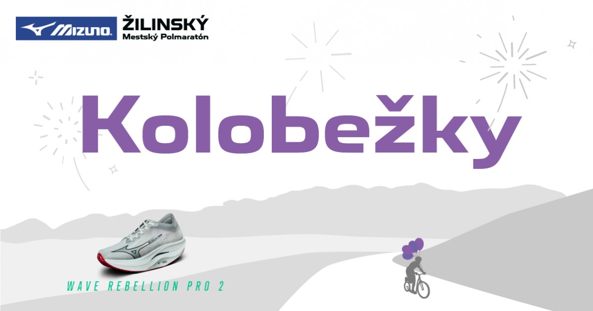 Žilinský mestský polmaratón - kolobežky 10 km
