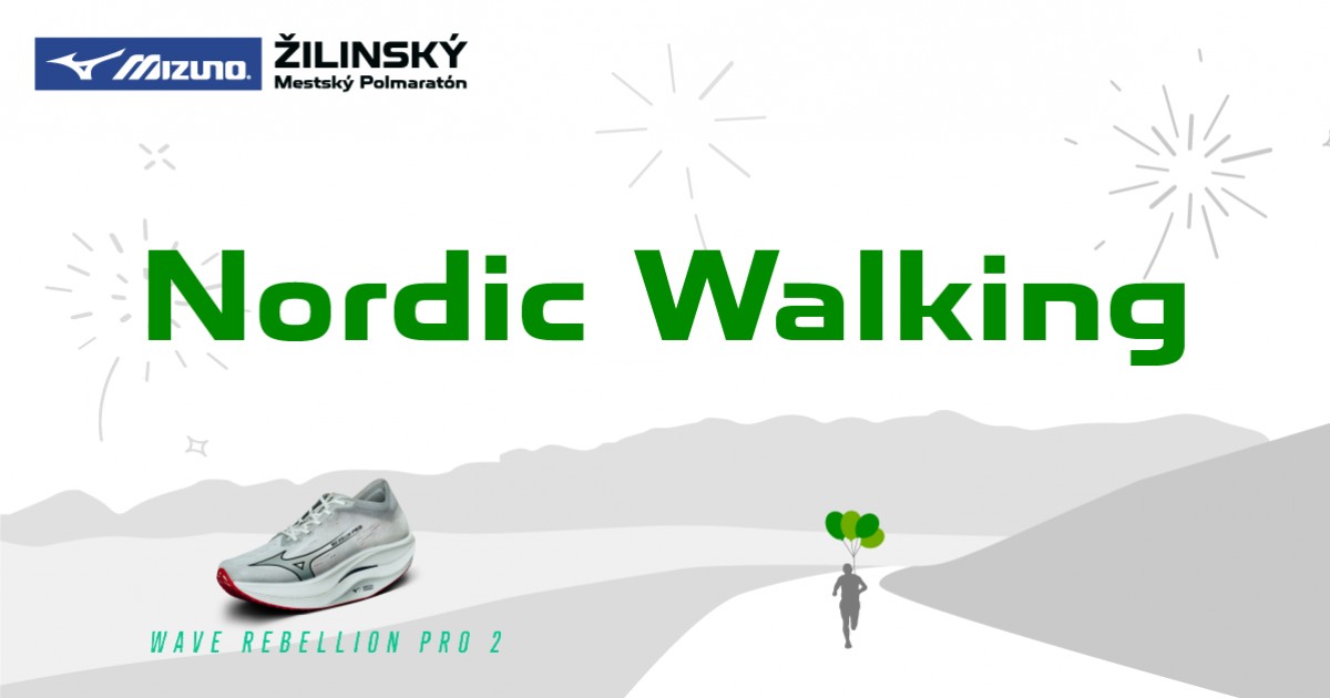 Žilinský mestský polmaratón - 5 km Nordic Walking