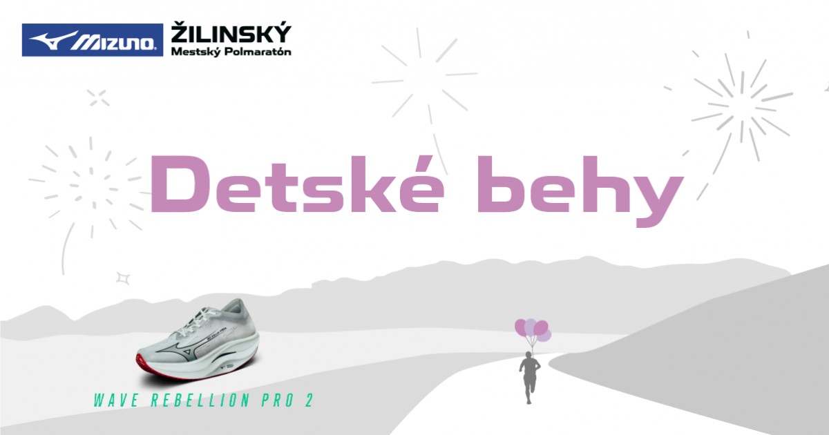 Žilinský mestský polmaratón - preteky detí